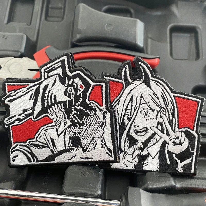 Chainsaw Man Embroidery on Clothes Cartoon Volkner Pava Patch Military Morale Badge Animation Two Dimensional Tactical Hook
Chainsaw Man Embroidery on Clothes Cartoon Volkner Pava Patch Military Morale Badge Animation Two Dimensional Tactical Hook