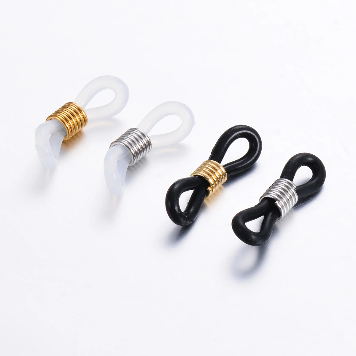 30pcs Anti-Slip Silicone Spring Rubber Ring Eyeglasses Chain Ends DIY Connector Holder Retainer Adjustable Accessory Making
30pcs Anti-Slip Silicone Spring Rubber Ring Eyeglasses Chain Ends DIY Connector Holder Retainer Adjustable Accessory Making
