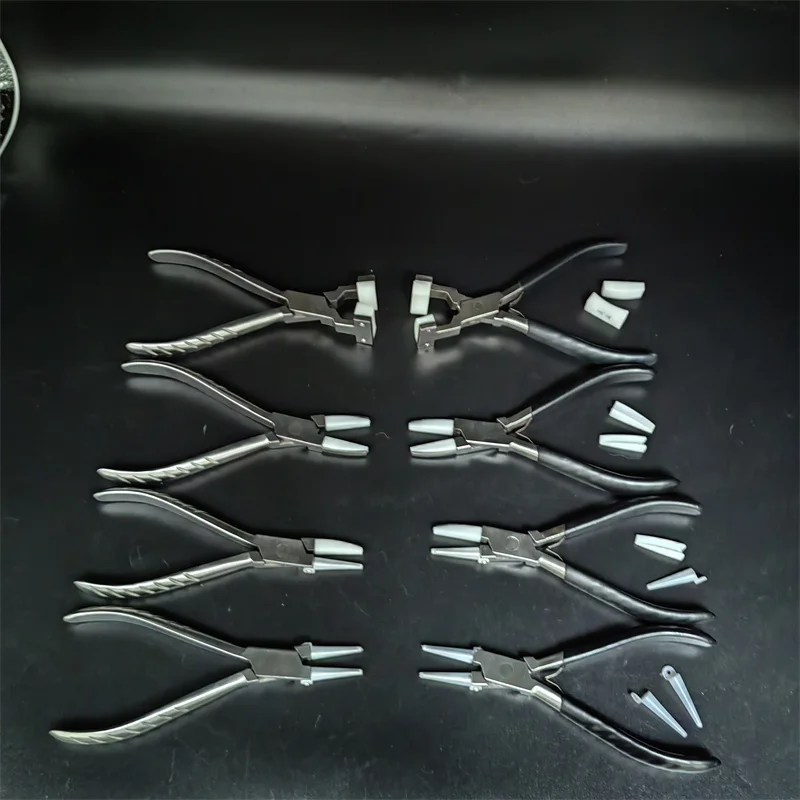 Nylon Watch Repairing Plier Stainless Steel Bangle Jewelry Making Plier Dental Fixing Cutter For Gold Silver Ring Glasses Frame
Nylon Watch Repairing Plier Stainless Steel Bangle Jewelry Making Plier Dental Fixing Cutter For Gold Silver Ring Glasses Frame