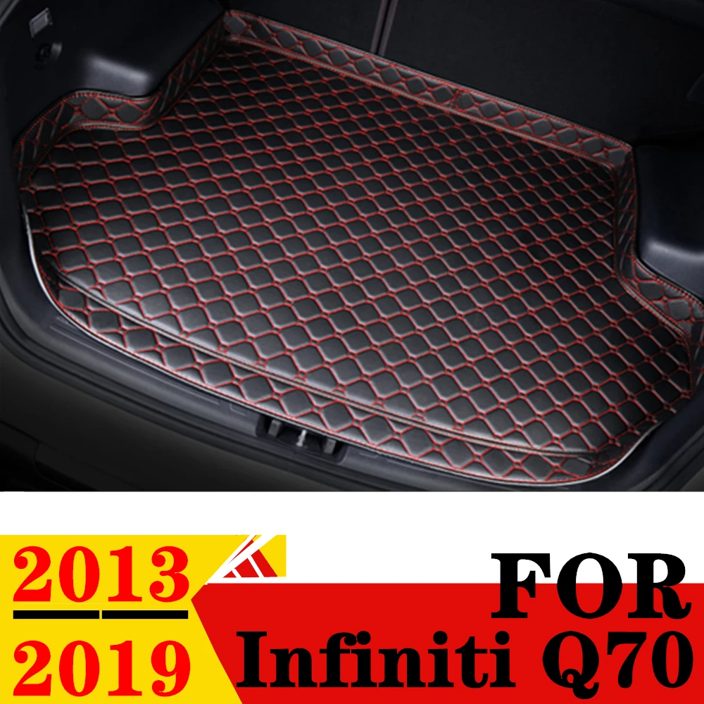 Коврик для багажника автомобиля Infiniti Q70 2013-2017 2019, высокая сторона, водонепроницаемый задний коврик для груза, коврик, аксессуары для заднего багажника
Коврик для багажника автомобиля Infiniti Q70 2013-2017 2019, высокая сторона, водонепроницаемый задний коврик для груза, коврик, аксессуары для заднего багажника