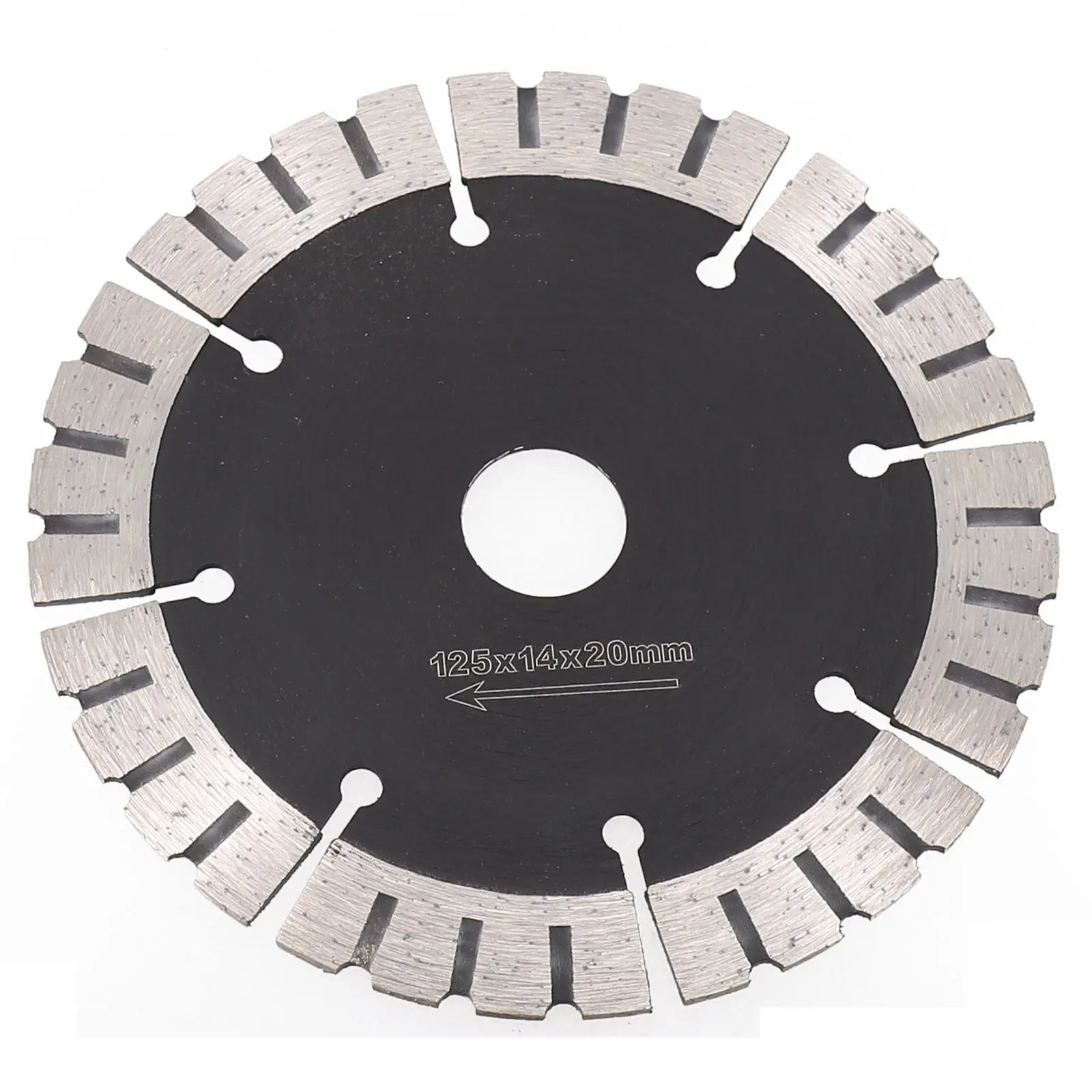 

Алмазный режущий диск, сегментное лезвие пилы, отверстие 125 мм 20 мм для бетона, мрамора, керамики, режущий угловой шлифовальный инструмент, аксессуары