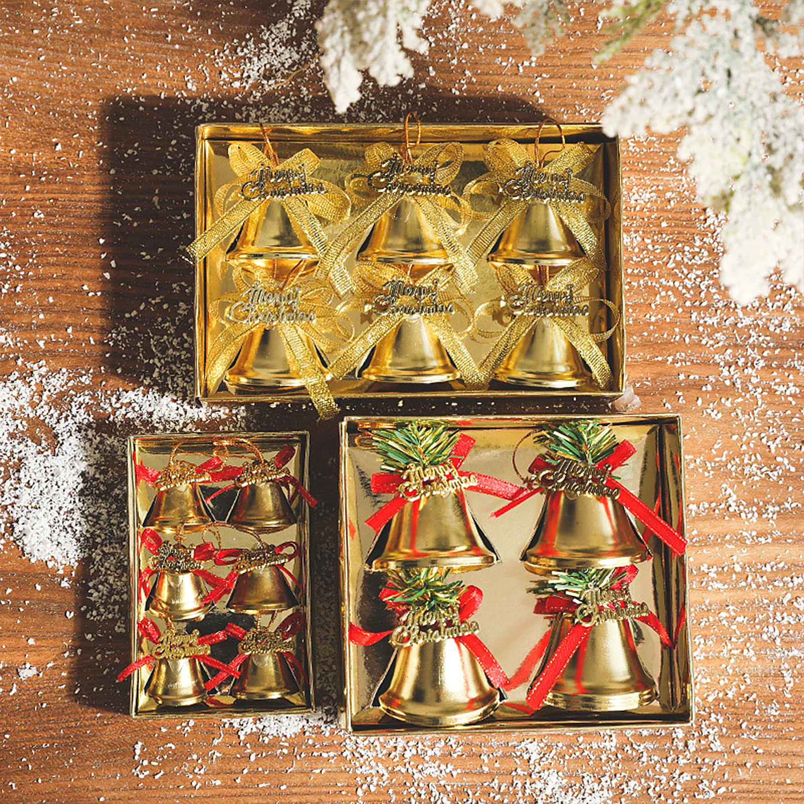 Golden Christmas Tree Bell Set 2024 Christmas Decorations for Xmas Tree Pendant Hanging Iron Bell Christmas Ornament Bells Sound
Golden Christmas Tree Bell Set 2024 Christmas Decorations for Xmas Tree Pendant Hanging Iron Bell Christmas Ornament Bells Sound
