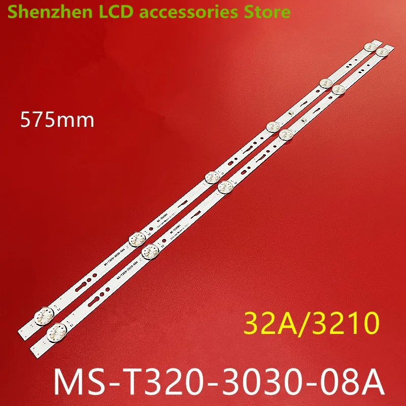 FOR Ming CAI MC-32A3291 Light bar MS-T320-3030-08A JS-ME32M106ED .908L 6LED 3V 575MM 100%NEW LED backlight strip  
FOR Ming CAI MC-32A3291 Light bar MS-T320-3030-08A JS-ME32M106ED .908L 6LED 3V 575MM 100%NEW LED backlight strip