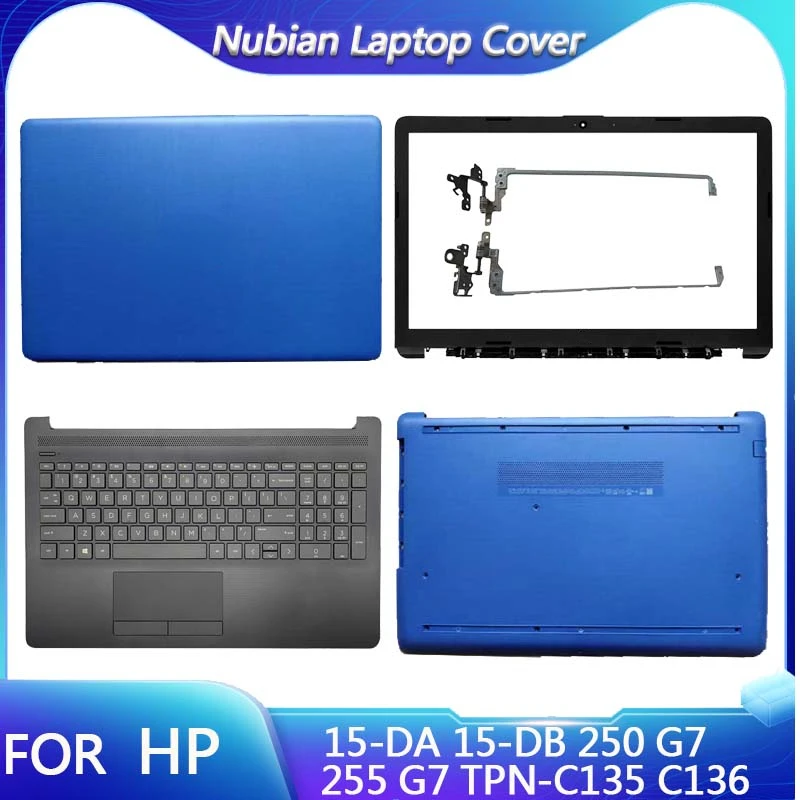 

For HP 15-DA 15-DB 250 G7 255 G7 15-da0014dx TPN-C135 TPN-C136 LCD Back Cover/Front Bezel/Palm Rest Keyboard/Bottom Shell/hinge