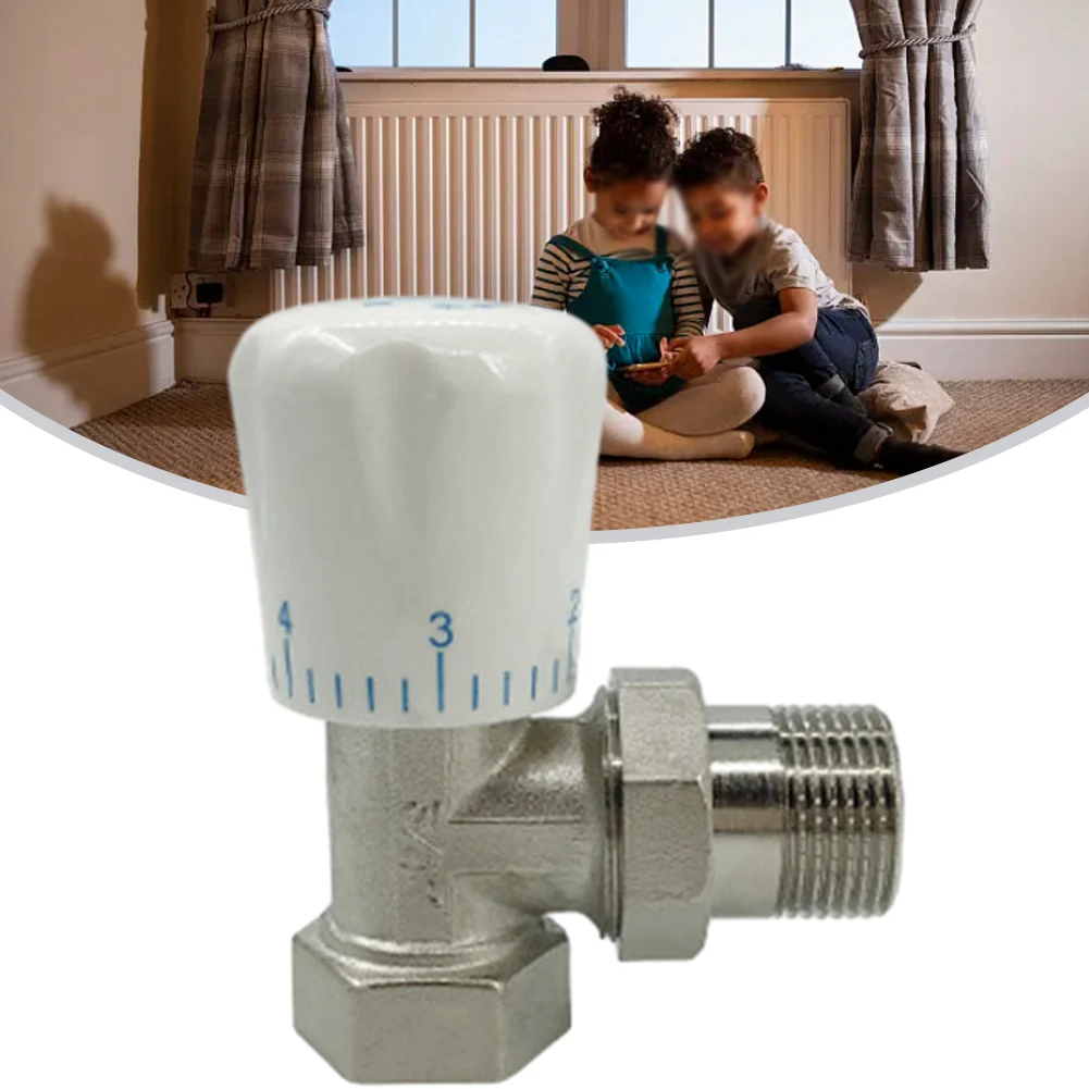 1pc Thermostatic Valve Radiator Straight Valve Angle Valve Regulating Valve 6Radiator Switch For Regulate Flow Water To Radiator
1pc Thermostatic Valve Radiator Straight Valve Angle Valve Regulating Valve 6Radiator Switch For Regulate Flow Water To Radiator