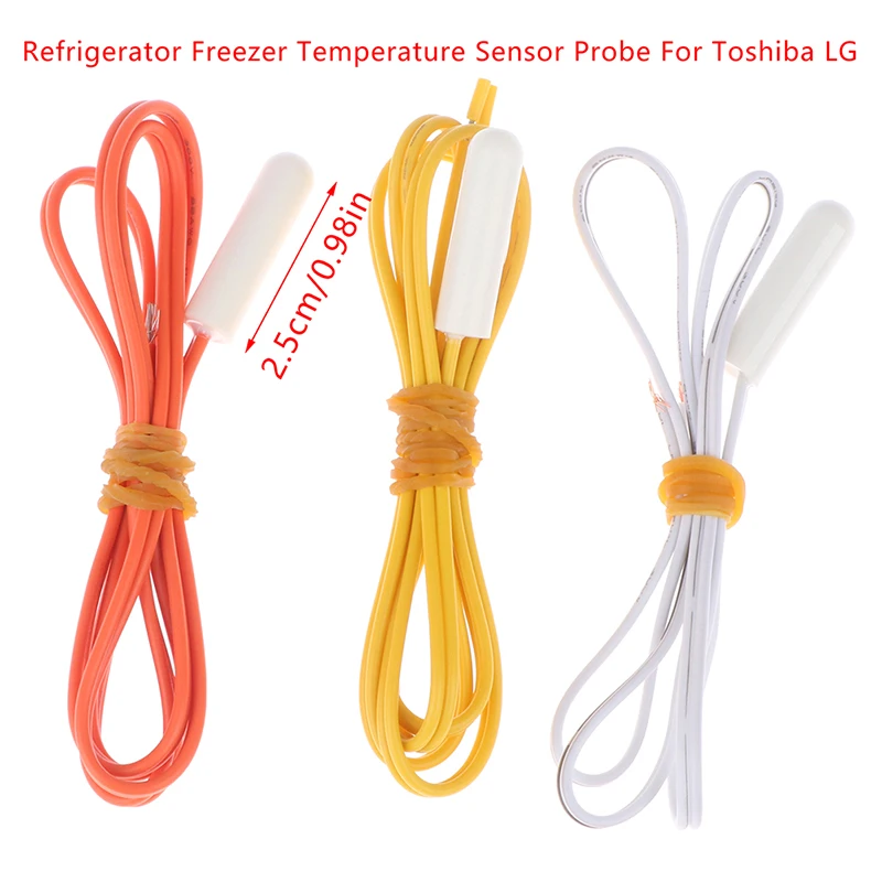 1pc 2.1k/5k/10k Refrigerator Freezer Temperature Sensor Temperature Probe For Toshiba LG Universal Fridge Ice Box Parts
1pc 2.1k/5k/10k Refrigerator Freezer Temperature Sensor Temperature Probe For Toshiba LG Universal Fridge Ice Box Parts