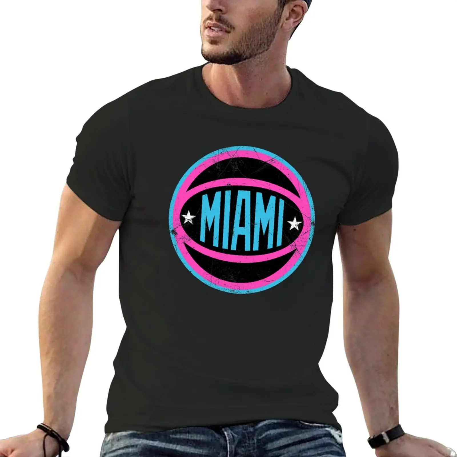 Miami Retro Ball - Black 2 T-Shirt heavyweight t shirts black t shirts graphic t shirts summer clothes Men's t shirts
Miami Retro Ball - Black 2 T-Shirt heavyweight t shirts black t shirts graphic t shirts summer clothes Men's t shirts