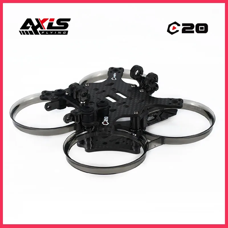 AxisFlying CINEON C20 / C20 V2 Drone Frame KIT Support O3 Air Unit Anti-shake For RC FPV Drone 2 Inch Indoor Cinewhoop
AxisFlying CINEON C20 / C20 V2 Drone Frame KIT Support O3 Air Unit Anti-shake For RC FPV Drone 2 Inch Indoor Cinewhoop