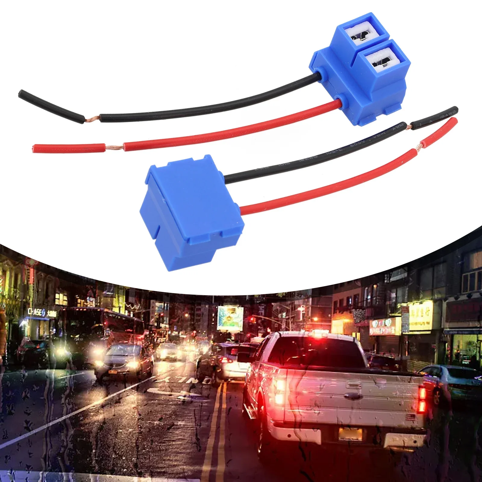 2pcs H7 Car Halogen Bulb Socket 6*11*1cm BULE ABS Universal Connectors Car Light Accessories Pre-Wired For Plug And Play
2pcs H7 Car Halogen Bulb Socket 6*11*1cm BULE ABS Universal Connectors Car Light Accessories Pre-Wired For Plug And Play