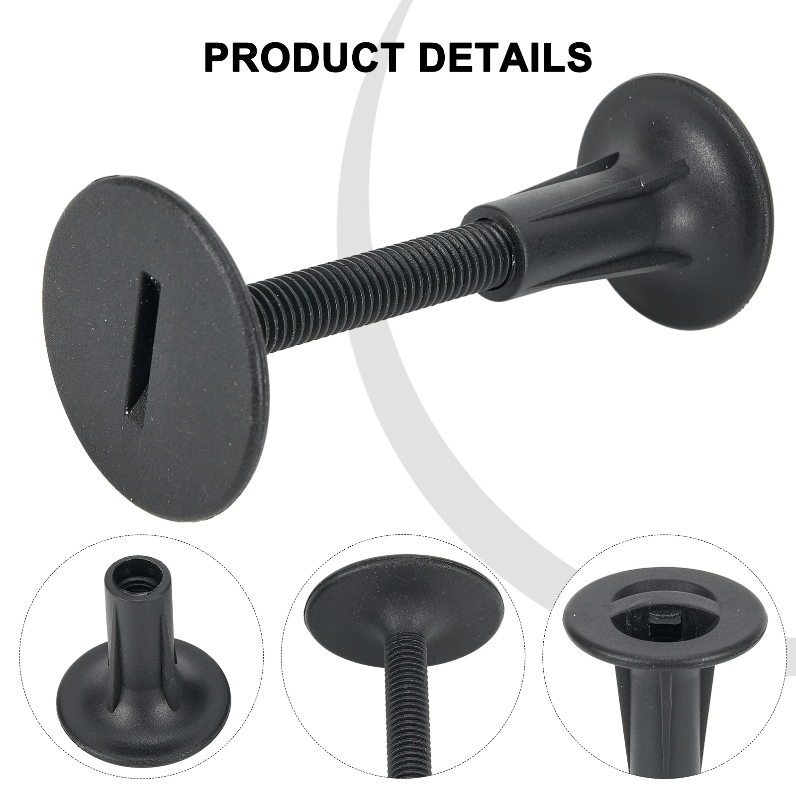 Shackle Plug Leash Plugs 16g 7.3cm ABS Accessories Black Parts Replacements River Sea Surfing Practical Durable
Shackle Plug Leash Plugs 16g 7.3cm ABS Accessories Black Parts Replacements River Sea Surfing Practical Durable