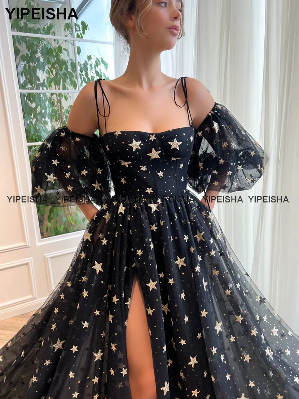 Сексуальные черные вечерние платья Yipeisha с открытыми плечами, блестящее женское платье, вечернее платье А-силуэта для нового года
Сексуальные черные вечерние платья Yipeisha с открытыми плечами, блестящее женское платье, вечернее платье А-силуэта для нового года