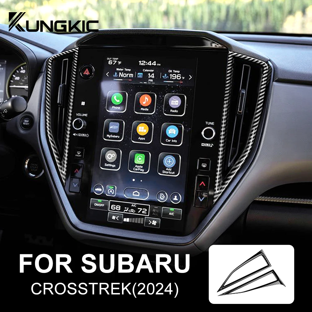 Наклейка из АБС-углеволокна для Subaru Crosstrek 2024 Impreza 2024, внутренняя отделка автомобиля, Крышка вентиляционного отверстия центрального управления, аксессуары
Наклейка из АБС-углеволокна для Subaru Crosstrek 2024 Impreza 2024, внутренняя отделка автомобиля, Крышка вентиляционного отверстия центрального управления, аксессуары