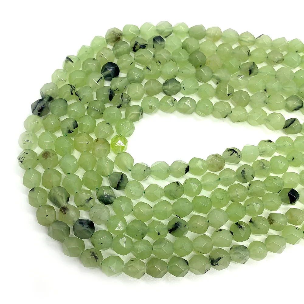 Prehnite Natural Stone Round Loose Beads Facet Bead 6 8 10mm Beads for Jewelry Making DIY Necklace Bracelet Earrings Accessories
Prehnite Natural Stone Round Loose Beads Facet Bead 6 8 10mm Beads for Jewelry Making DIY Necklace Bracelet Earrings Accessories