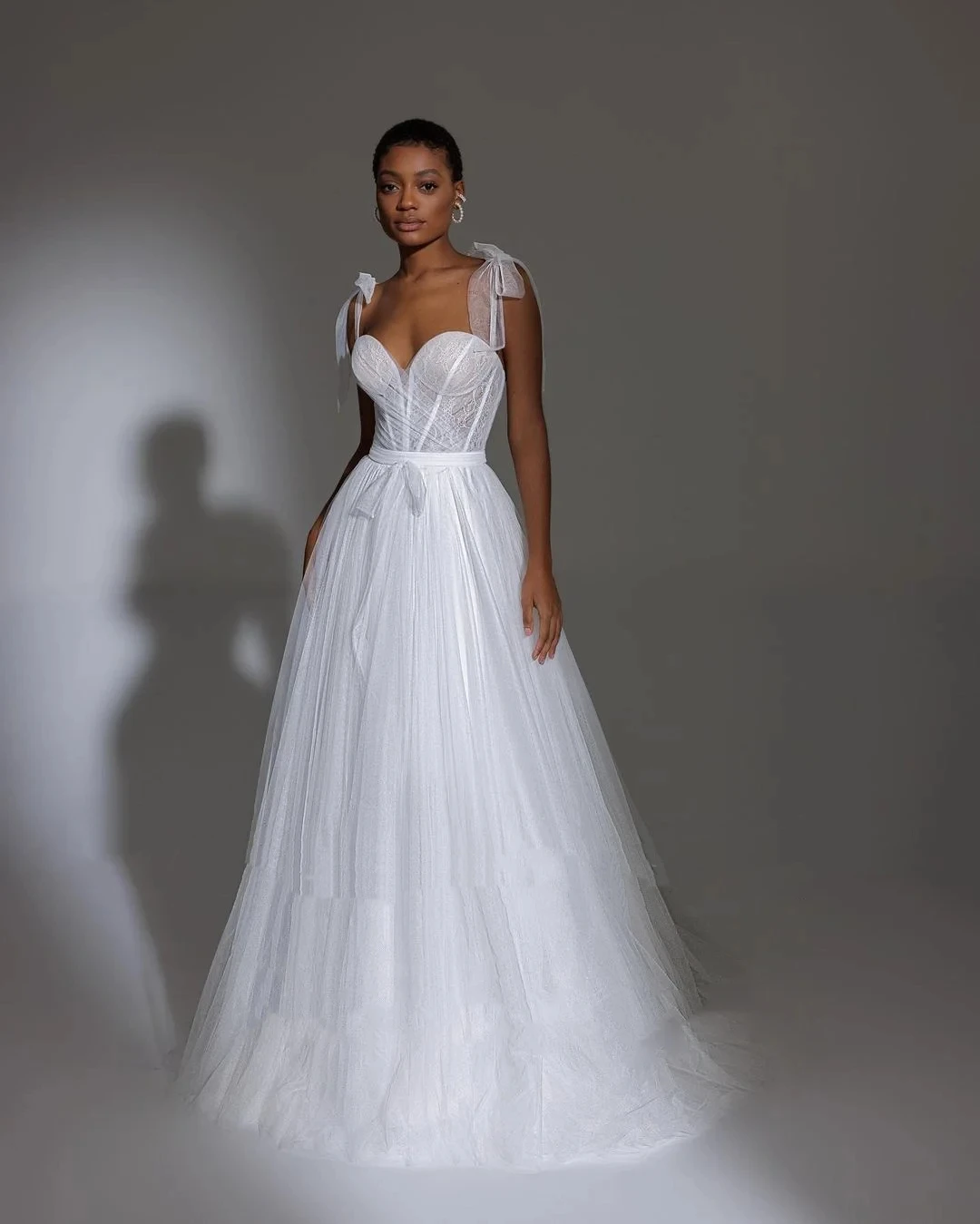 2024 Exquisite A-Line Wedding Dresses Sweetheart Puff Sleeves Bridal Gowns Lace Appliques Custom Made Vestidos De Noiva W10375
2024 Exquisite A-Line Wedding Dresses Sweetheart Puff Sleeves Bridal Gowns Lace Appliques Custom Made Vestidos De Noiva W10375