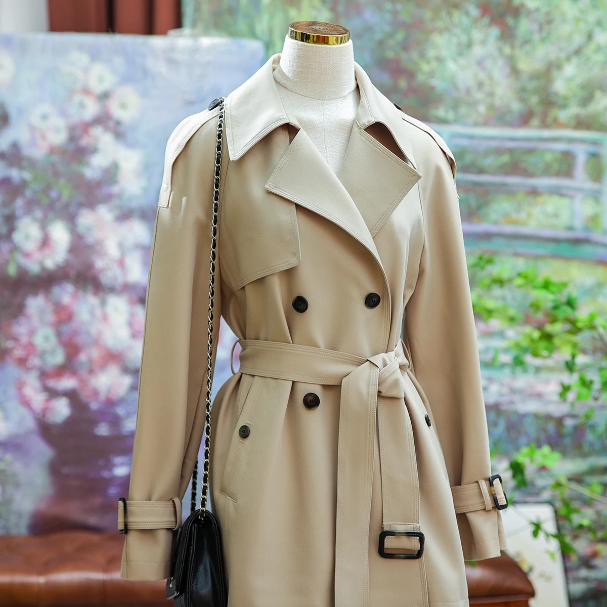 ALSEY Korean Double Breasted Trench Coat for Women 2023 Autumn NEW Long-sleeved Casual Loose Top Work Style Temperament Coat
ALSEY Korean Double Breasted Trench Coat for Women 2023 Autumn NEW Long-sleeved Casual Loose Top Work Style Temperament Coat