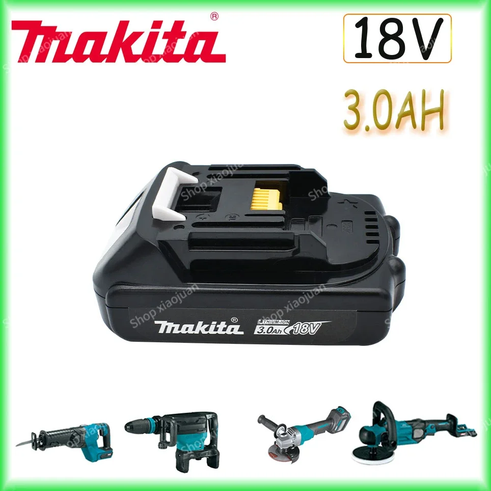 Makita Rechargeable 18V 3.0Ah Li-Ion Battery For Makita BL1830 BL1815 BL1860 BL1840 194205-3 Replacement Power Tools Battery
Makita Rechargeable 18V 3.0Ah Li-Ion Battery For Makita BL1830 BL1815 BL1860 BL1840 194205-3 Replacement Power Tools Battery