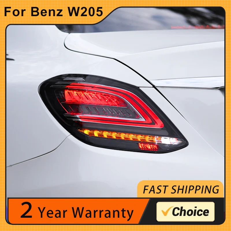 Tail Lamp for Benz W205 LED Tail Light 2014-2021 C180 C200 C300 Rear Fog Brake Turn Signal Automotive Accessories
Tail Lamp for Benz W205 LED Tail Light 2014-2021 C180 C200 C300 Rear Fog Brake Turn Signal Automotive Accessories