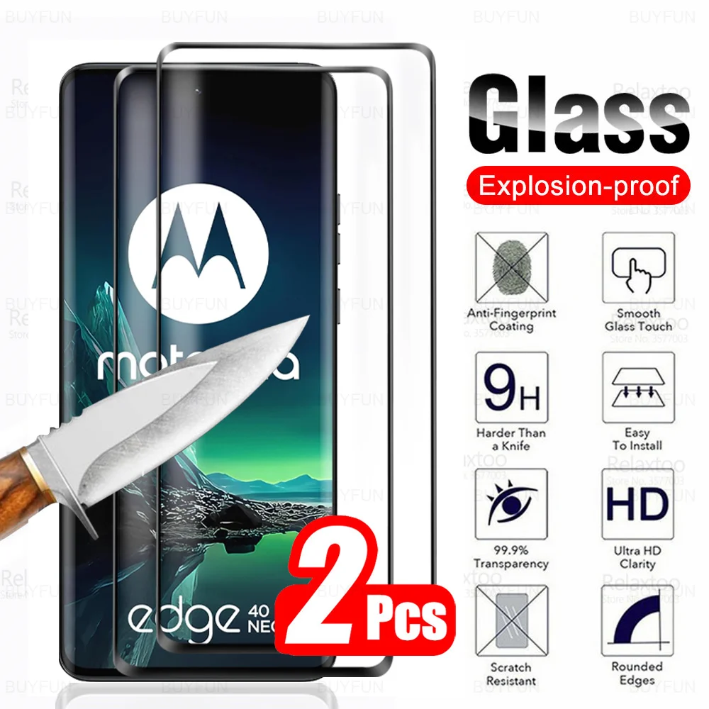 For Motorola Edge 40 Neo Glass 2Pcs Curved Tempered Glass Moto Rola Edge40Neo Edge40 Neo 40Neo 5G Screen Protector Safety Films
For Motorola Edge 40 Neo Glass 2Pcs Curved Tempered Glass Moto Rola Edge40Neo Edge40 Neo 40Neo 5G Screen Protector Safety Films