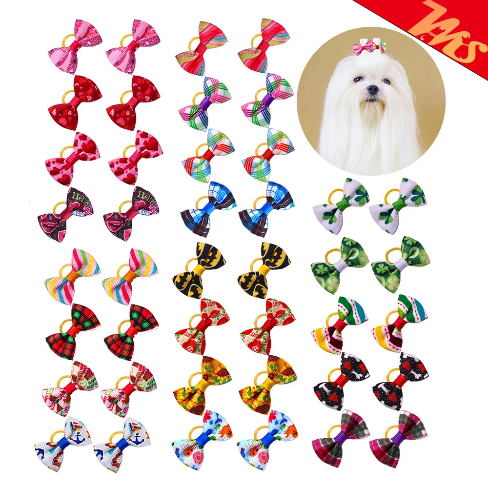50/100pcs New Designs Handmade Pet Dog Hair Bows Bright Color Mixed Designs Dog Grooming Bows Dog Hair Accessories Pet Products
50/100pcs New Designs Handmade Pet Dog Hair Bows Bright Color Mixed Designs Dog Grooming Bows Dog Hair Accessories Pet Products
