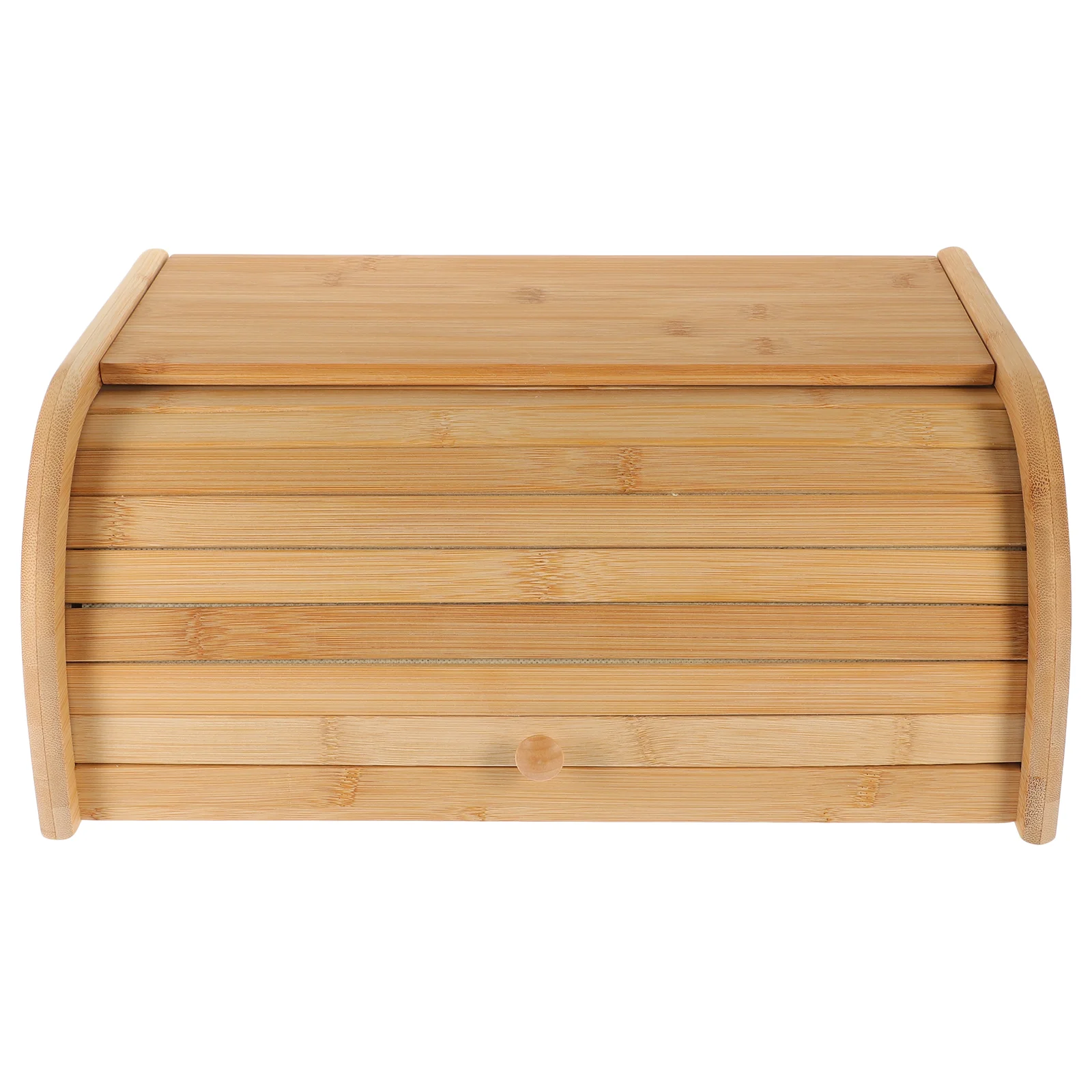 Wood Bread Box Roll Top Breadbox Bread Storage Container Kitchen Counter Organizer
Wood Bread Box Roll Top Breadbox Bread Storage Container Kitchen Counter Organizer