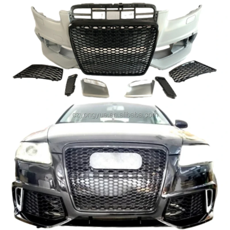 RS6 Front Bumper Body Kits A6 Bodykit Replacement Body Kit for Audis A6 2005 2006 2007 2008 2009 2010 2011 2012
RS6 Front Bumper Body Kits A6 Bodykit Replacement Body Kit for Audis A6 2005 2006 2007 2008 2009 2010 2011 2012