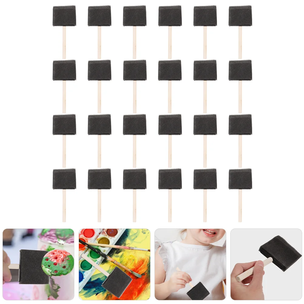 

24Pcs Sponge for Painting Portable Sponge DIY Graffiti Sponge Drawing