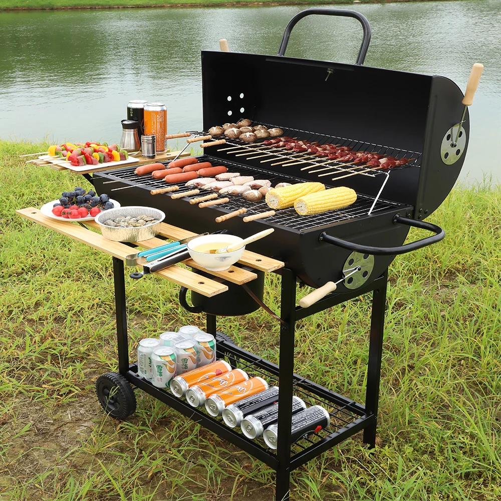 

Backyard durable charcoal bbq grill for party outdoor picnic barbecue stove