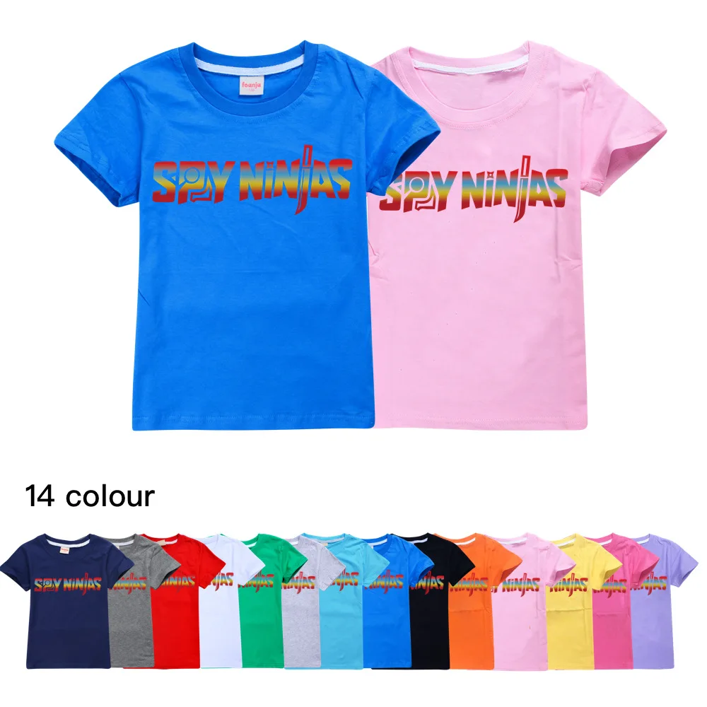 2023 Summer Fashion 3D New SPY NINJAS T Shirt Kids Funny Casual Game T-shirt Children Boy Girl Clothes Cool Tshirt Tops Tees
2023 Summer Fashion 3D New SPY NINJAS T Shirt Kids Funny Casual Game T-shirt Children Boy Girl Clothes Cool Tshirt Tops Tees