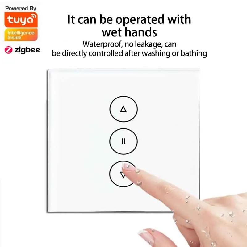 Tuya Zigbee Smart Switch Rolling Blinds Engine Roller Shutter EU Touch Switches Panel Support Alexa Home
Tuya Zigbee Smart Switch Rolling Blinds Engine Roller Shutter EU Touch Switches Panel Support Alexa Home