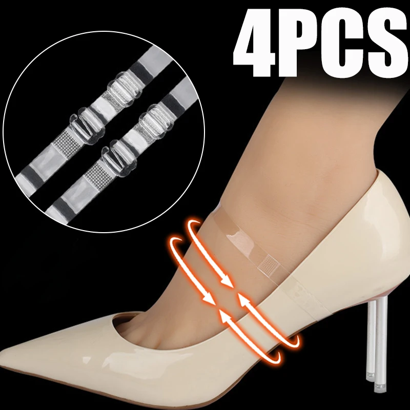 4PCS Plastic High Heels Bundle Shoelace Anti-slip Elastic Shoelaces Strap Shoe Strings Laces Women Invisible Anti-loose Strap
4PCS Plastic High Heels Bundle Shoelace Anti-slip Elastic Shoelaces Strap Shoe Strings Laces Women Invisible Anti-loose Strap