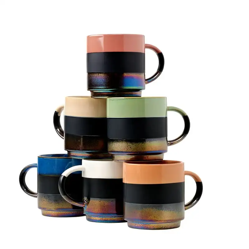 Stripe 16 0z Mugs, set of 6 ounce tumbler with handle Coffe cups Peach and goma Fathers day gifts Stainless steel mug Double wa
Stripe 16 0z Mugs, set of 6 ounce tumbler with handle Coffe cups Peach and goma Fathers day gifts Stainless steel mug Double wa
