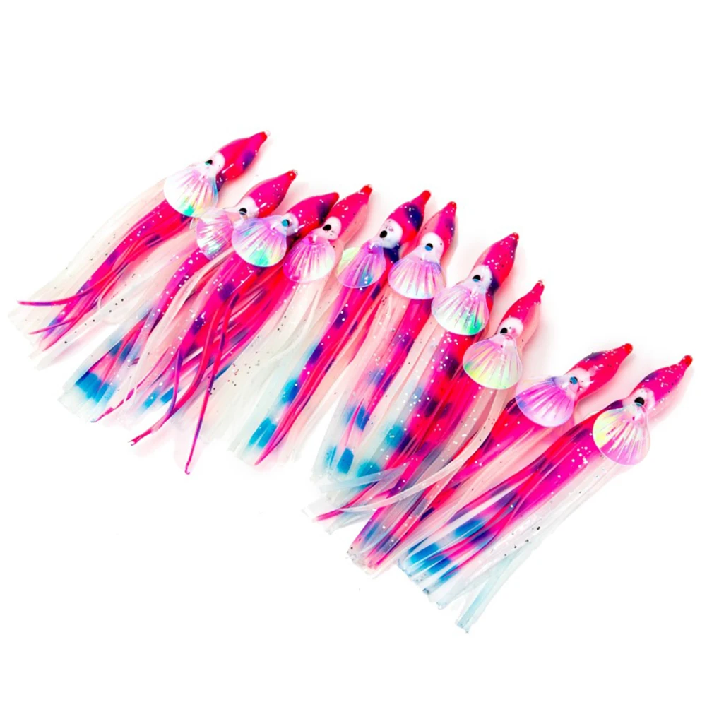 5/6/10cm Luminous Octopus Squid Skirts Lure Saltwater Fish Soft Lures Jig Tackle High Quality Soft Lures Outdoor Carp Pesca
5/6/10cm Luminous Octopus Squid Skirts Lure Saltwater Fish Soft Lures Jig Tackle High Quality Soft Lures Outdoor Carp Pesca