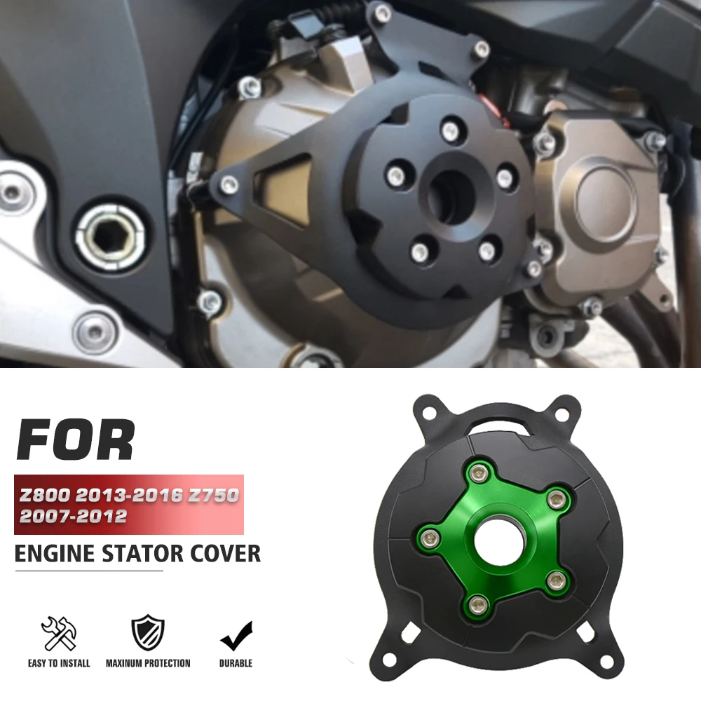 For Kawasaki Z800 2013-2016 Z750 2008-2016 ZR800 Motorcycle Engine Cover Z 750 CNC Aluminum Protector Guard Modified Accessories
For Kawasaki Z800 2013-2016 Z750 2008-2016 ZR800 Motorcycle Engine Cover Z 750 CNC Aluminum Protector Guard Modified Accessories