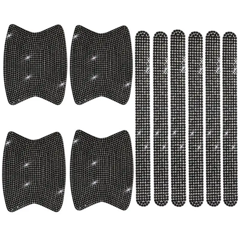 10pcs Auto Car Door Handle Stickers Anti-scratch Rhinestone Sticker Car Handle Protection Car Handle Anti For Girl Car 
10pcs Auto Car Door Handle Stickers Anti-scratch Rhinestone Sticker Car Handle Protection Car Handle Anti For Girl Car