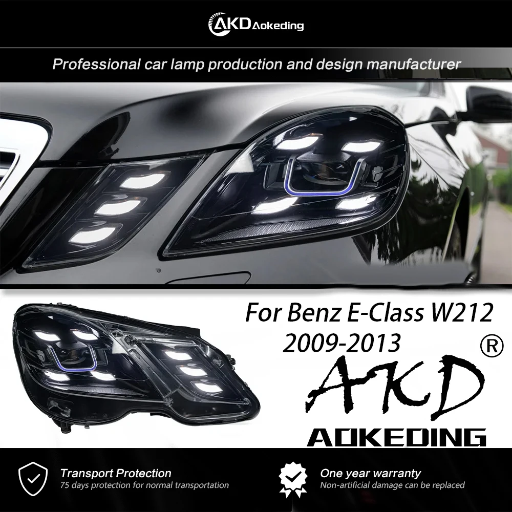 AKD Headlight For Benz E-Class W212 2009-2013 Head Lamp Assembly Upgrade Dynamic Signal DRL Auto Accessories
AKD Headlight For Benz E-Class W212 2009-2013 Head Lamp Assembly Upgrade Dynamic Signal DRL Auto Accessories