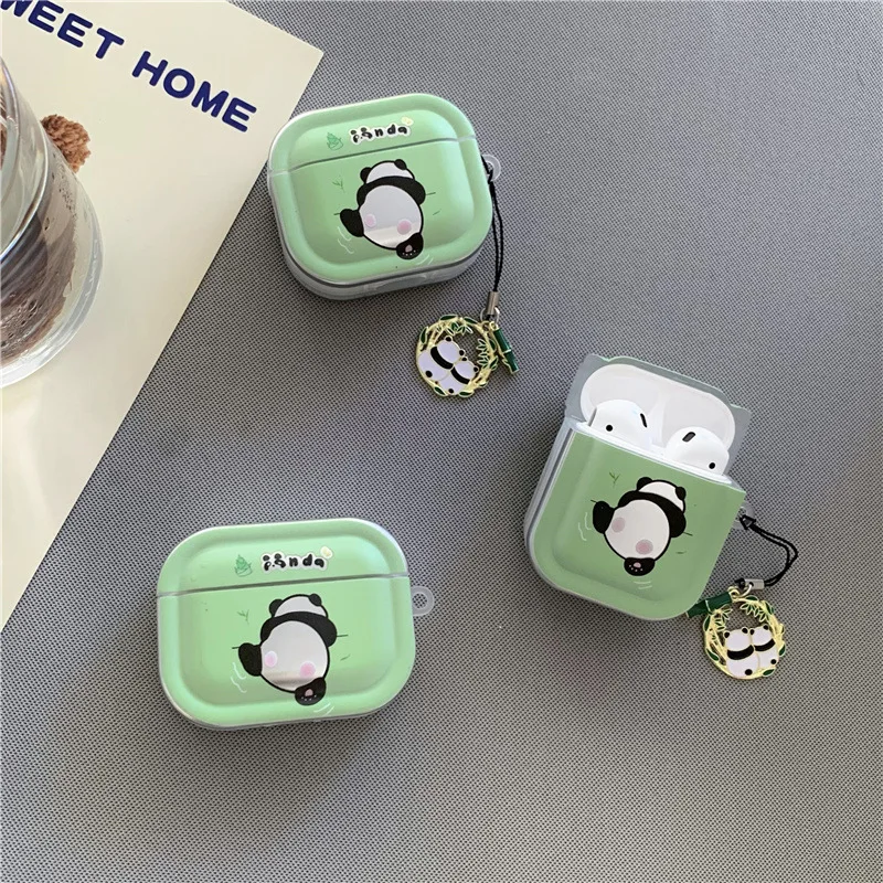 Cute Panda's Back Green Bluetooth Headset Cover For Airpods 1 2 3 Pro Pro2 Headphone Cover Wireless Earphone Box
Cute Panda's Back Green Bluetooth Headset Cover For Airpods 1 2 3 Pro Pro2 Headphone Cover Wireless Earphone Box