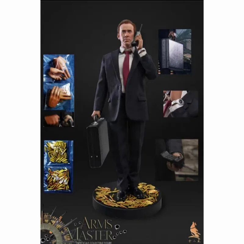 Goods in Stock 100% Original Shi Er Dian T001 Nicolas Cage 1/6 Authentic Movie Character Model Art Collection Toy Birthday Gift
Goods in Stock 100% Original Shi Er Dian T001 Nicolas Cage 1/6 Authentic Movie Character Model Art Collection Toy Birthday Gift