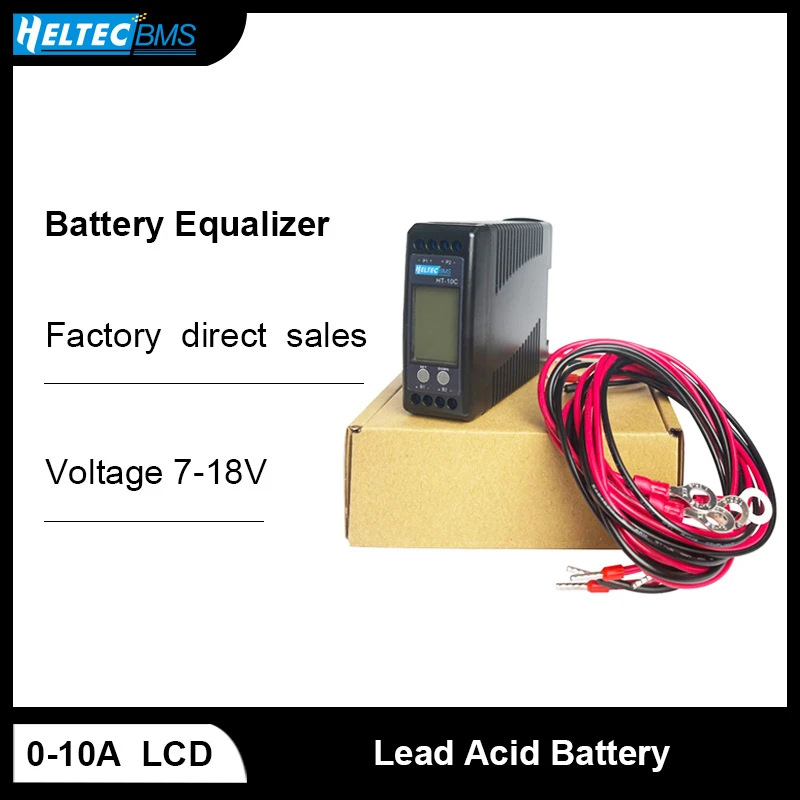 Heltec 12V LCD Battery Equalizer Batteries Voltage Balance Lead Acid Battery Connected Parallel Series for 24/36/48V/96V
Heltec 12V LCD Battery Equalizer Batteries Voltage Balance Lead Acid Battery Connected Parallel Series for 24/36/48V/96V