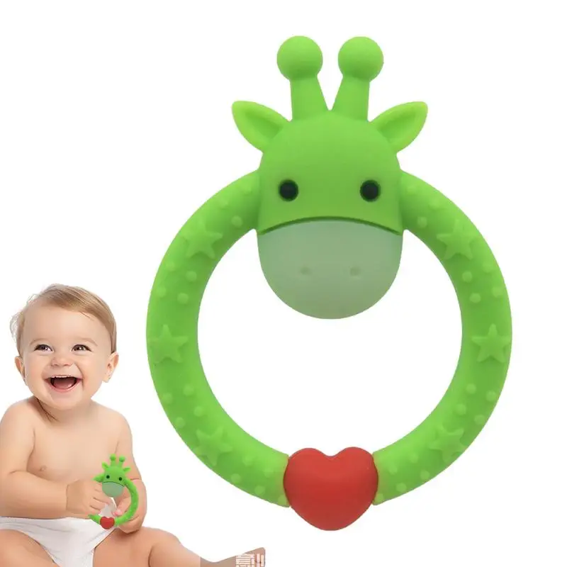 Animal Silicone Teether Silicone Teethers For Babies Deer Antler Teether Toys For Girls Newborn Teether Toys Ease Grabbing
Animal Silicone Teether Silicone Teethers For Babies Deer Antler Teether Toys For Girls Newborn Teether Toys Ease Grabbing