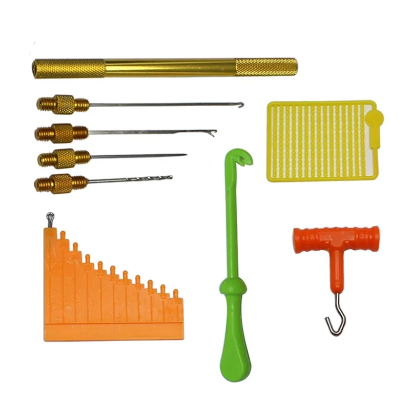 Carp Fishing Bait Needle Kit 4 in 1 Multi-Function Tool Hair Gauge Knot Puller Loop Typer Fishing Bait Tool Tackle Accessories
Carp Fishing Bait Needle Kit 4 in 1 Multi-Function Tool Hair Gauge Knot Puller Loop Typer Fishing Bait Tool Tackle Accessories