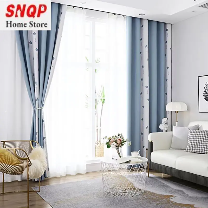Bay Window Curtains Children's Room Full Blackout Girl Pink Princess Style Bedroom Jacquard Seamless Stitching Curtain Fabric CN
Bay Window Curtains Children's Room Full Blackout Girl Pink Princess Style Bedroom Jacquard Seamless Stitching Curtain Fabric CN