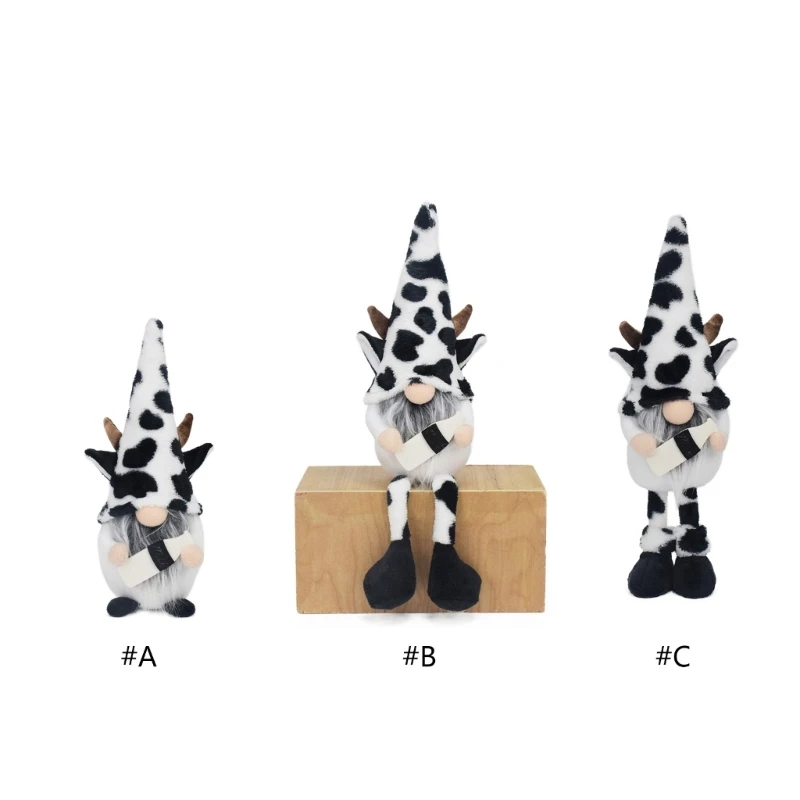 H55A Рождественский орнамент, художественная коровья ткань, кукла без лица, мультяшные плюшевые украшения, кукла, подарок, гномы 
H55A Рождественский орнамент, художественная коровья ткань, кукла без лица, мультяшные плюшевые украшения, кукла, подарок, гномы