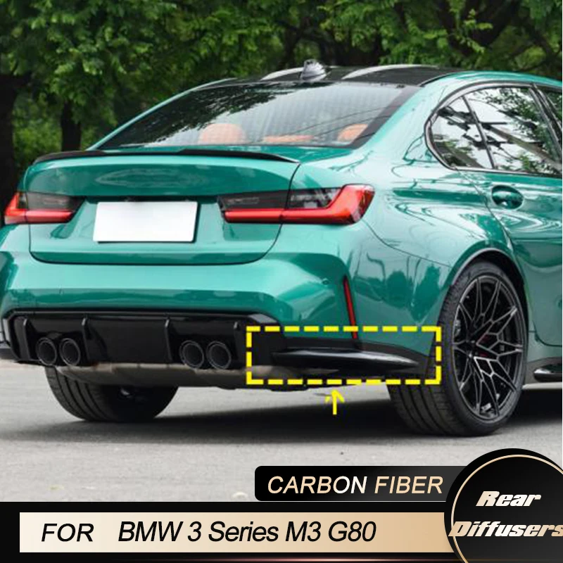Car Rear Bumper Splitters for BMW 3 Series M3 G80 Sedan 4-Door 2021 2022 Auto Racing Rear Splitters Protector Guard Carbon Fiber
Car Rear Bumper Splitters for BMW 3 Series M3 G80 Sedan 4-Door 2021 2022 Auto Racing Rear Splitters Protector Guard Carbon Fiber