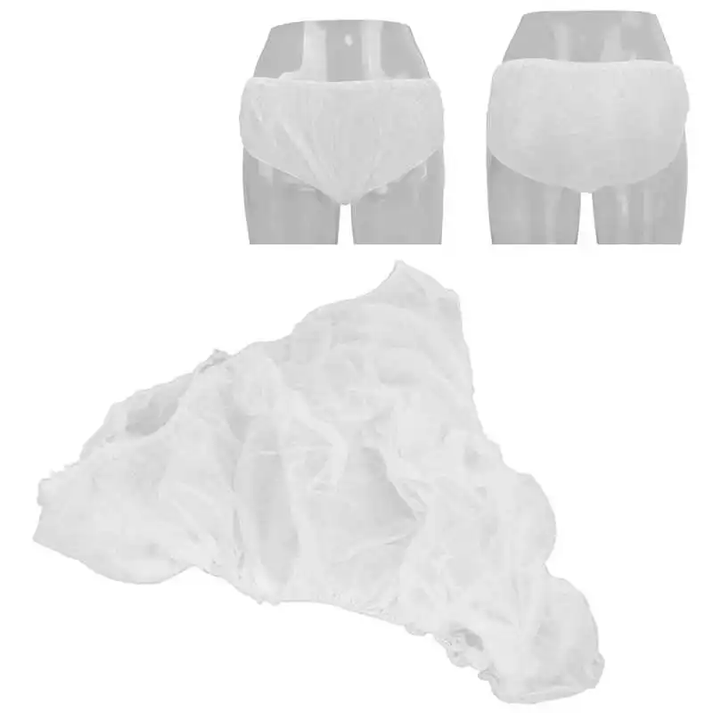 360 Pcs Disposable Underwear Non Woven Comfortable Beauty Salon Sauna Sweat Steam Bath Pants Single Layer Briefs for Salon SPA
360 Pcs Disposable Underwear Non Woven Comfortable Beauty Salon Sauna Sweat Steam Bath Pants Single Layer Briefs for Salon SPA