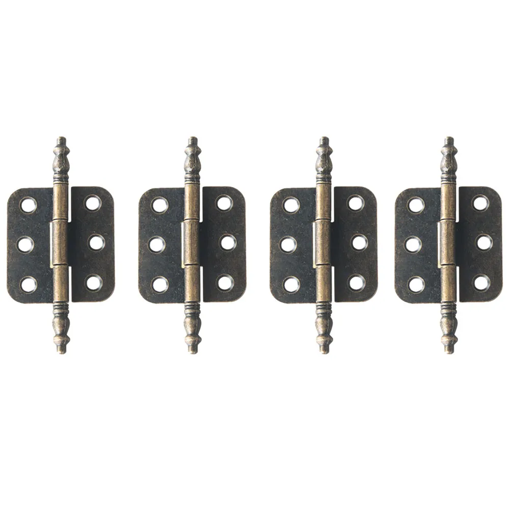 Decoration Hinges Hinges 6 Holes Antique Crown Head Beautiful Decorative Box Cabinet Easy To Install With Screws 
Decoration Hinges Hinges 6 Holes Antique Crown Head Beautiful Decorative Box Cabinet Easy To Install With Screws