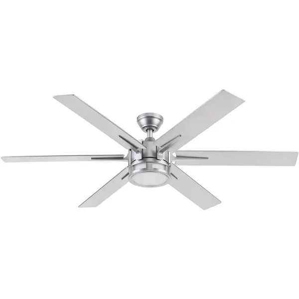 

Honeywell Ceiling Fans Kaliza, 56 Inch Indoor Modern LED Ceiling Fan with Light and Remote Control, Dual Mounting Options