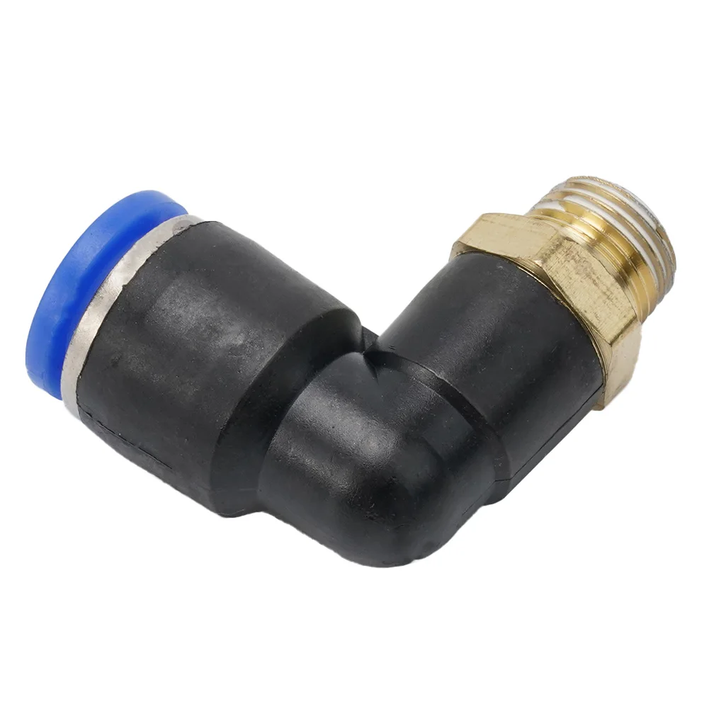 

1/8" Connector L Fitting 10pcs Accessory For Coats Tire Changer Machine Parts Replacement Tube Universal Useful High Quality