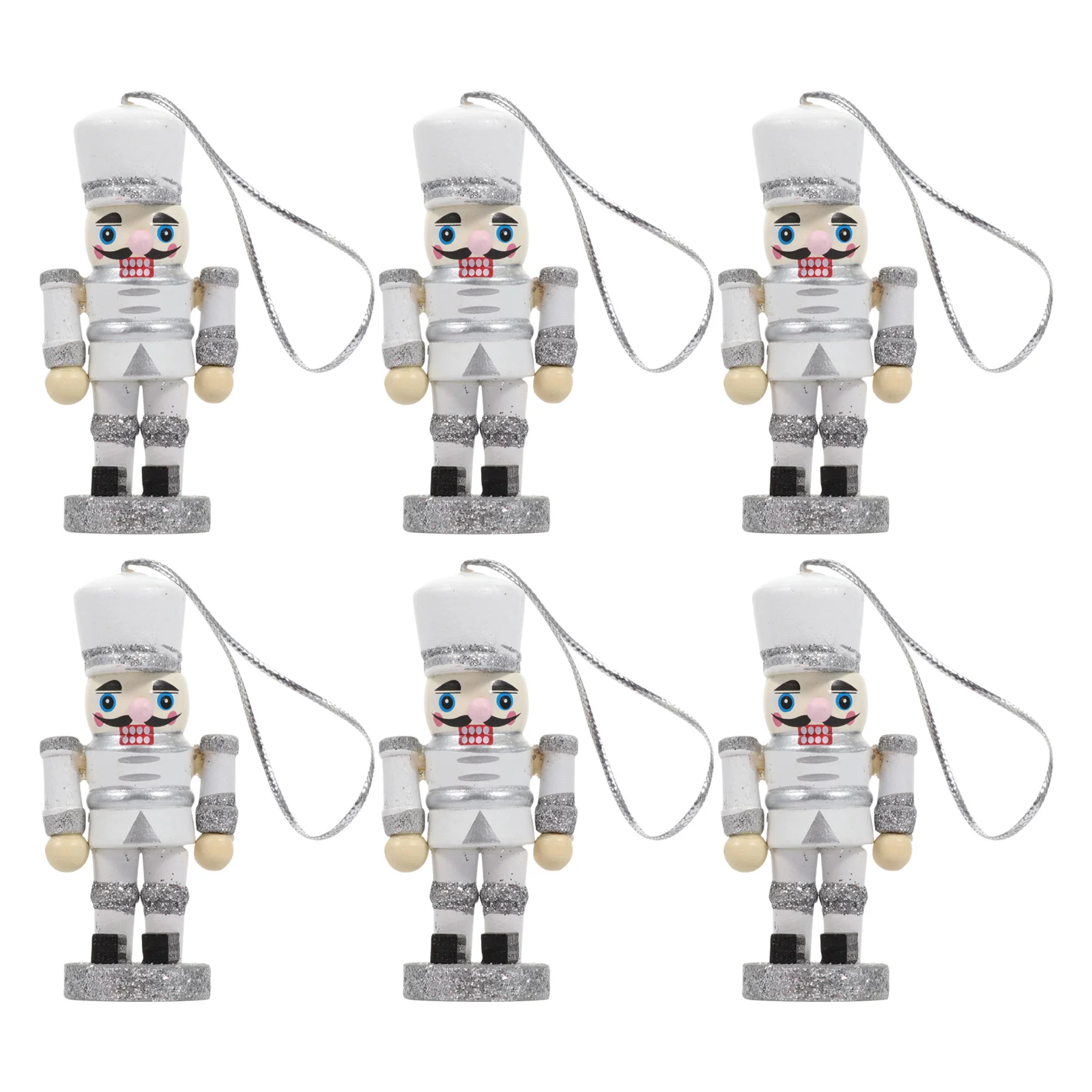 Nutcracker Puppets Wooden Pendant Christmas Cartoon Design Ornament Decoration Painted Soldier Tree
Nutcracker Puppets Wooden Pendant Christmas Cartoon Design Ornament Decoration Painted Soldier Tree