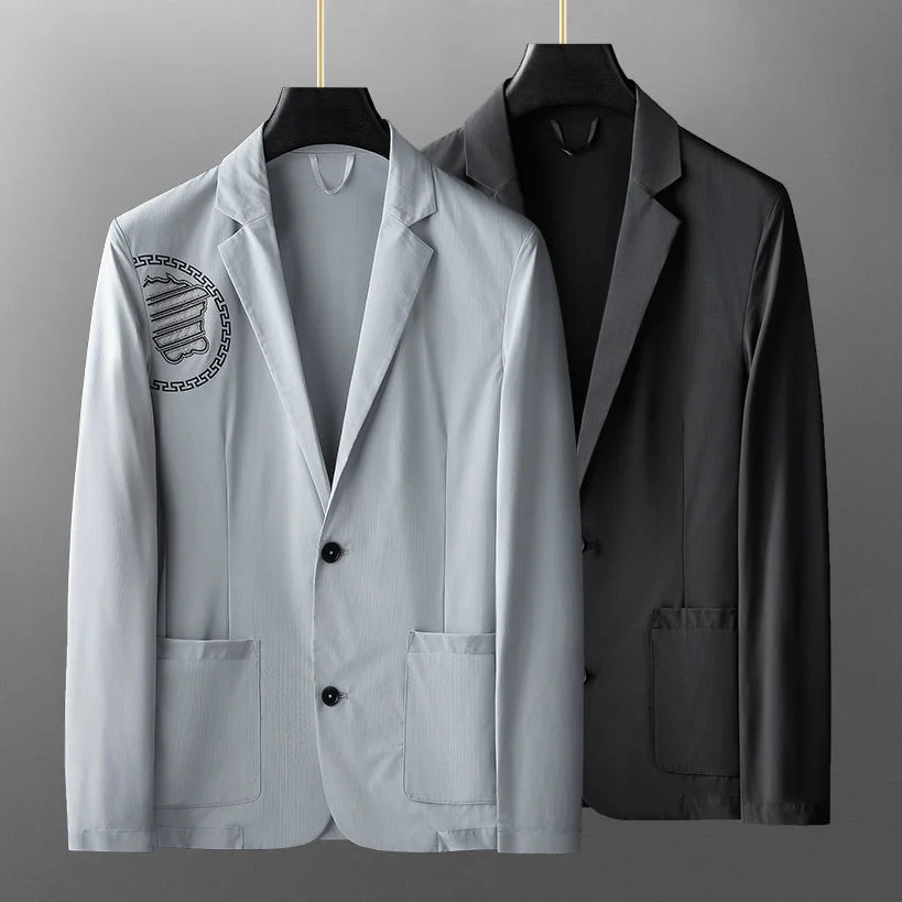Luxury brand Spring Autumn 2023 New Men's Fashion Hot Diamond Print Suit Coat Korean Youth Slim Fit
Luxury brand Spring Autumn 2023 New Men's Fashion Hot Diamond Print Suit Coat Korean Youth Slim Fit