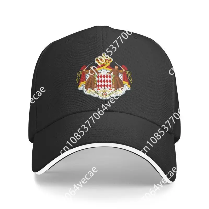 

Fashion Unisex Coat Of Arms Of Monaco Baseball Cap Adult Adjustable Dad Hat Women Men Outdoor
